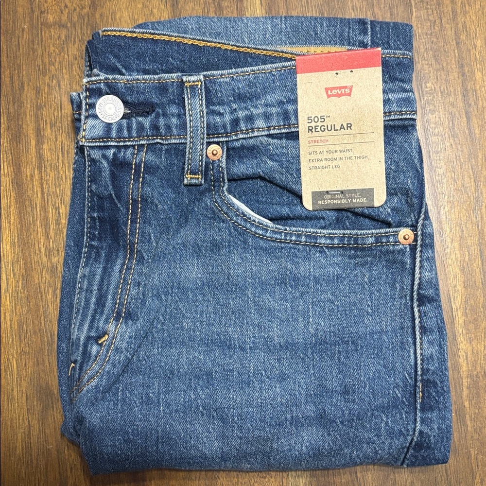 Levi's Men’s 505 Straight Jeans 32 x 32